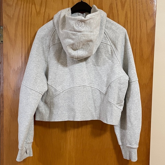 Lululemon Scuba Oversized Half-Zip Hoodie Gray - Picture 7 of 11